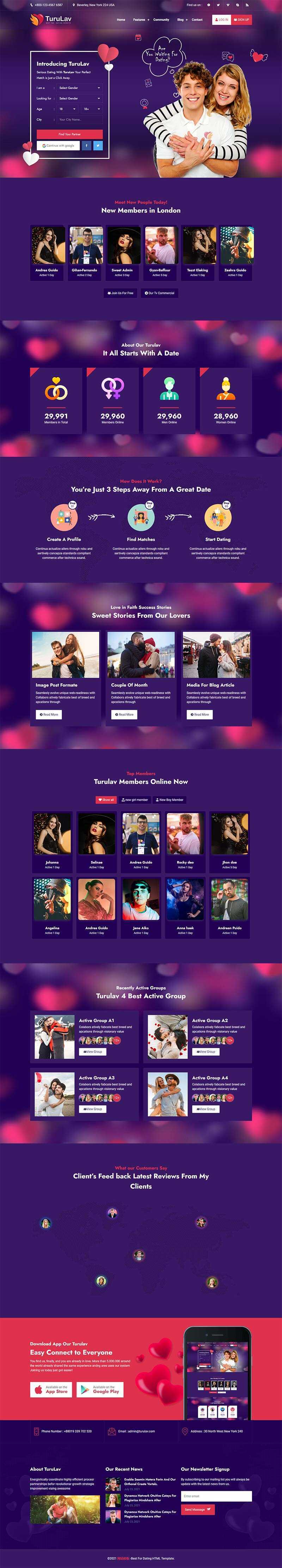 bootstrap交友社交平台响应式网站html模板 - 网创&网赚 项目教学