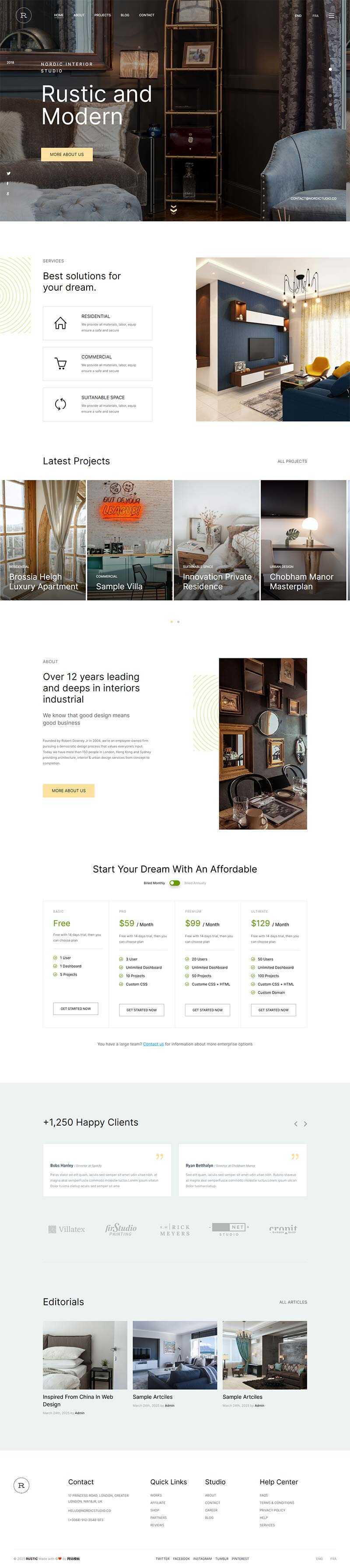 Bootstrap5多用途的企业展示网站html5模板 - 网创&网赚 项目教学