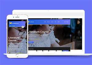 在线教育课堂HTML5网站模板 - 网创&网赚 项目教学