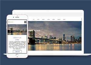 响应式金融企业前端模板下载 - 网创&网赚 项目教学