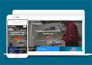 宽屏牙科诊所医疗网站模板下载 - 网创&网赚 项目教学