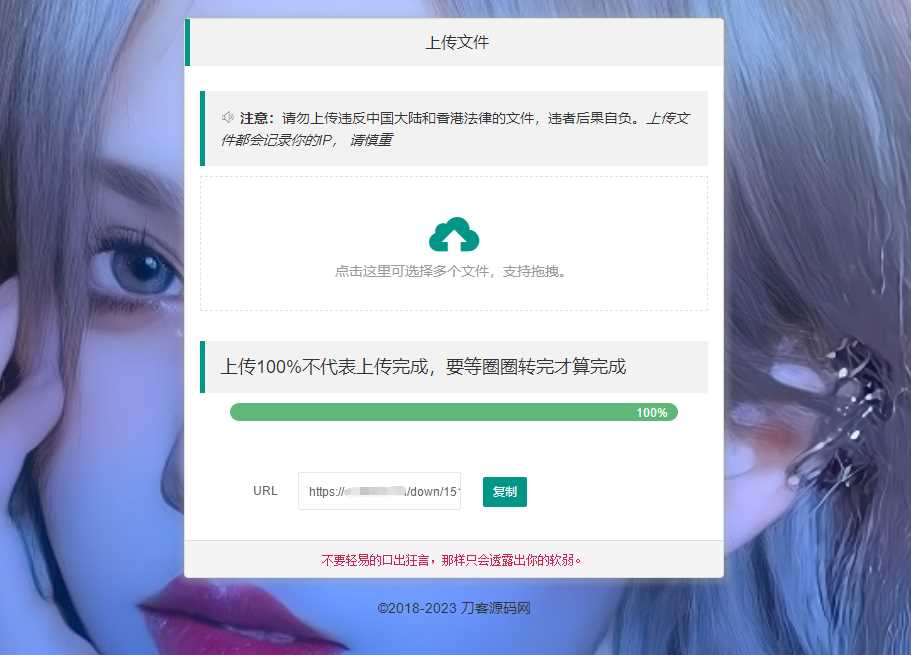 2023最新临时文件上传存储分享系统 临时文件网盘系统源码 - 网创&网赚 项目教学