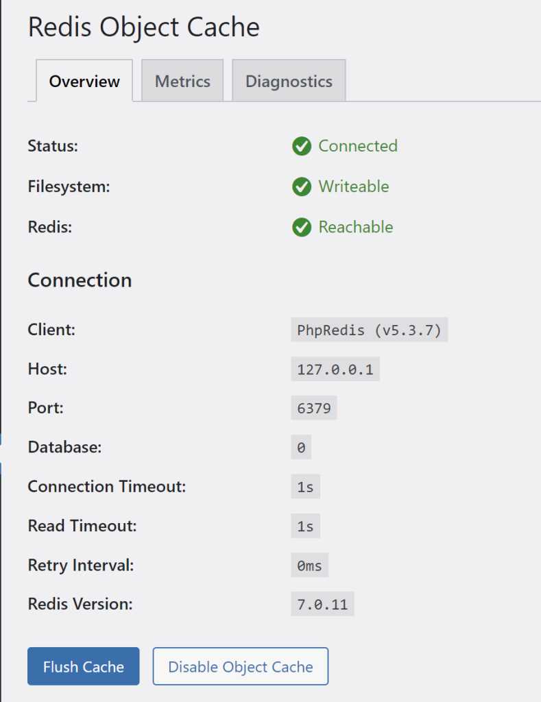 图片[4] - wordpress加速缓存插件Redis Object CacheV2.4.4 - 网创&网赚 项目教学