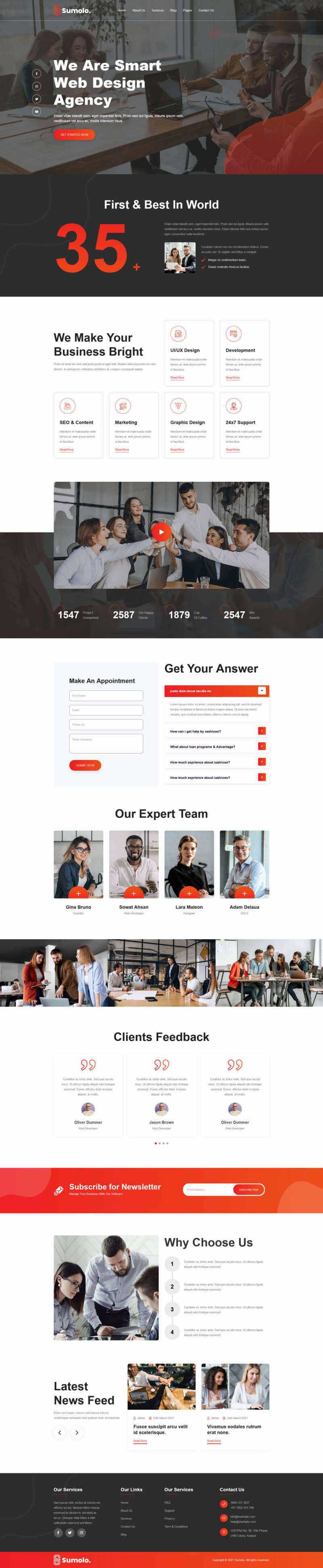 web软件应用开发公司官网html5模板 - 网创&网赚 项目教学
