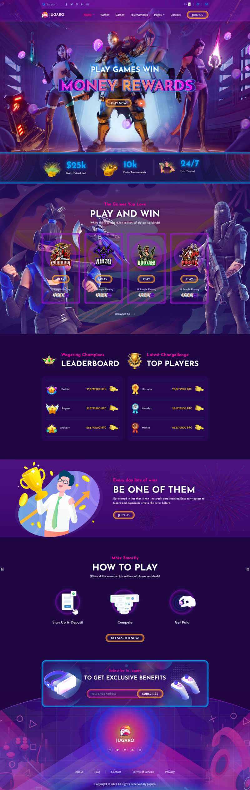 bootstrap响应式电子竞技游戏官网HTML模板 - 网创&网赚 项目教学