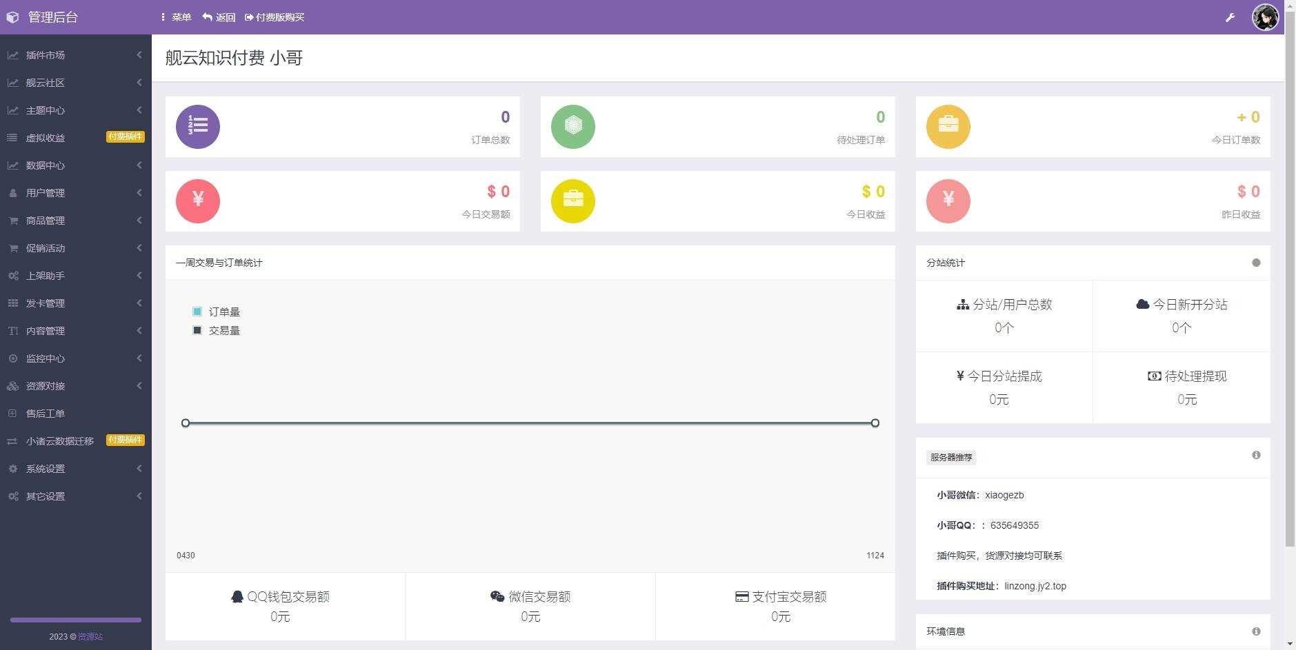 图片[2] - 彩虹商城时光模板系统初创版源码 - 网创&网赚 项目教学