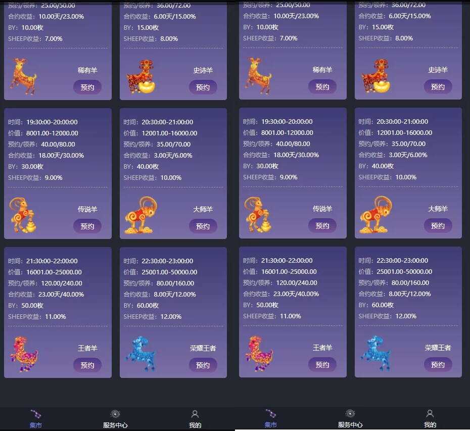 图片[3] - 区块羊投资平台源码/支持预约 转让领养抽奖等等功能 全开源可二开 - 网创&网赚 项目教学
