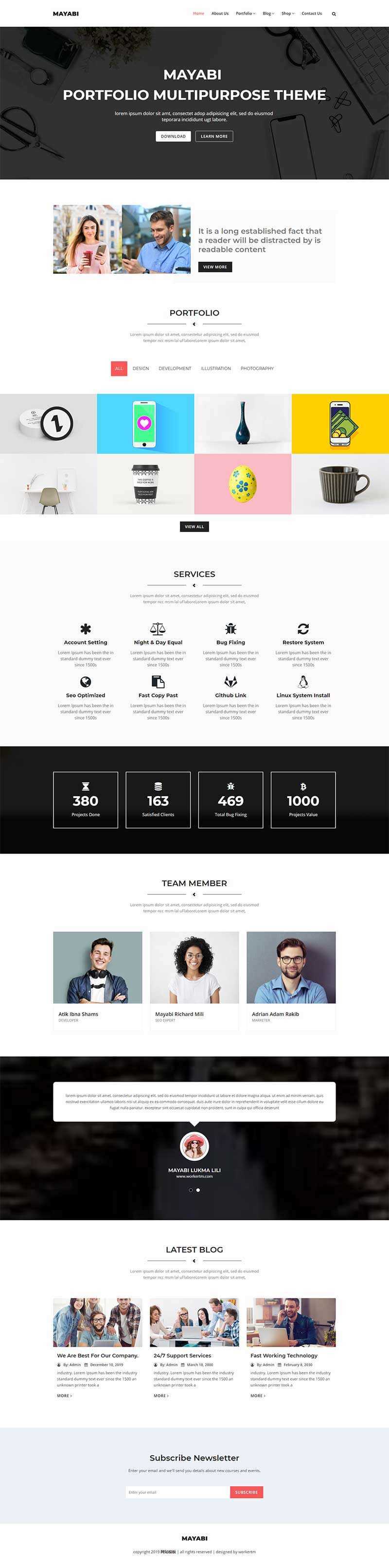 响应式多用途的公司业务展示HTML5模板 - 网创&网赚 项目教学