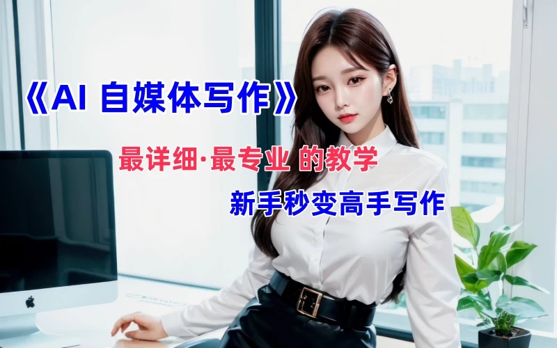 全网最全最细最专业的“AI自媒体写作”教学，新手小白秒变写作高手！ - 网创&网赚 项目教学