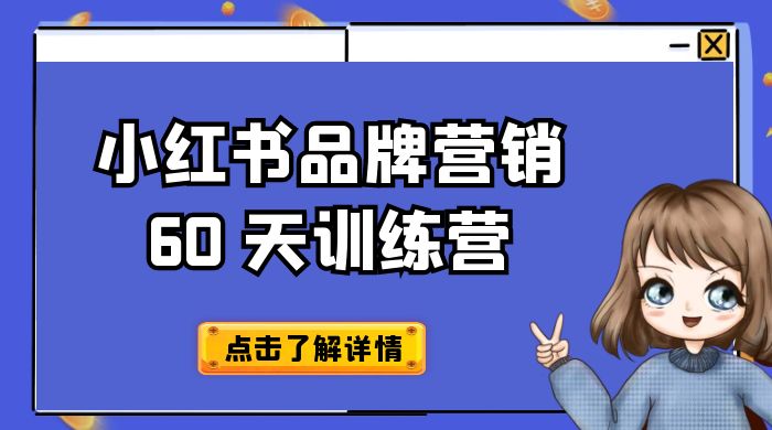 小红书品牌营销 60 天训练营第 6 期：GMV 2 亿级品牌老板都在学，教会你内容营销底层逻辑 - 网创&网赚 项目教学