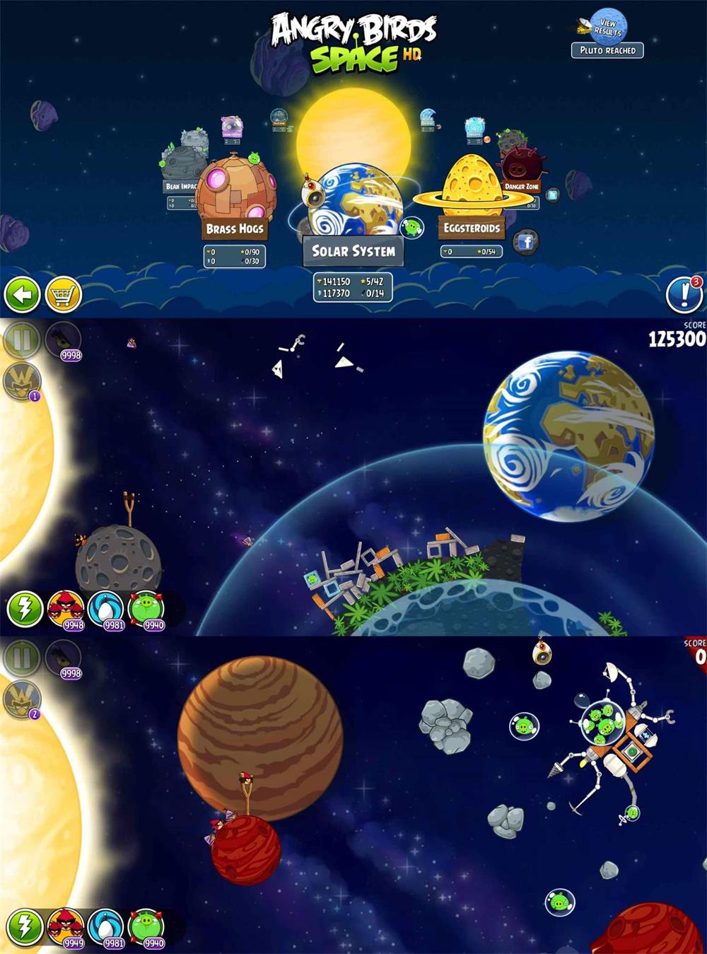 娱乐闯关游戏《愤怒的小鸟：太空》 - 网创&网赚 项目教学