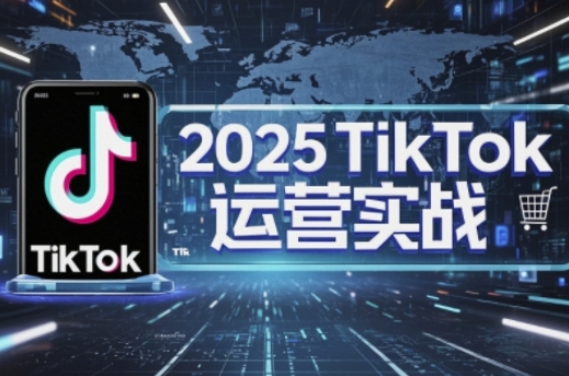 2025TikTok电商运营，掌握TikTok店铺运营核心技巧，实现低成本高转化-HEIHUIX