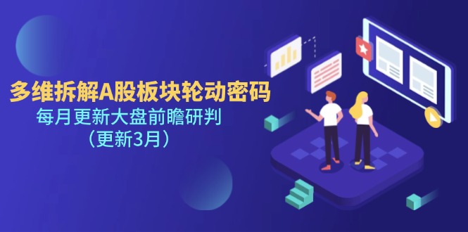 (14213期)多维拆解A股板块轮动密码,每月更新大盘前瞻研判(更新3月)-HEIHUIX